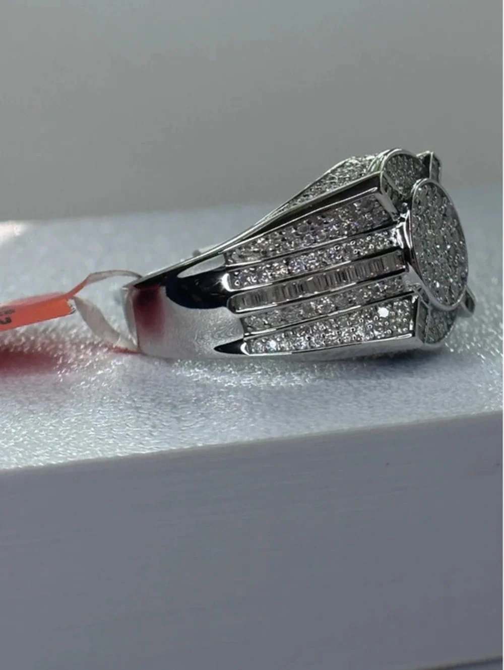 925 men’s ring size 11 Moissanite